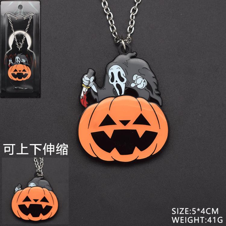 scream Anime peripheral adjustable necklace pendant