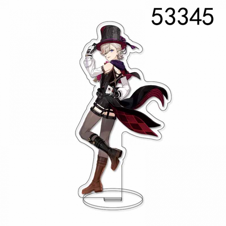Genshin Impact Anime characters acrylic Standing Plates Keychain 15CM 53345