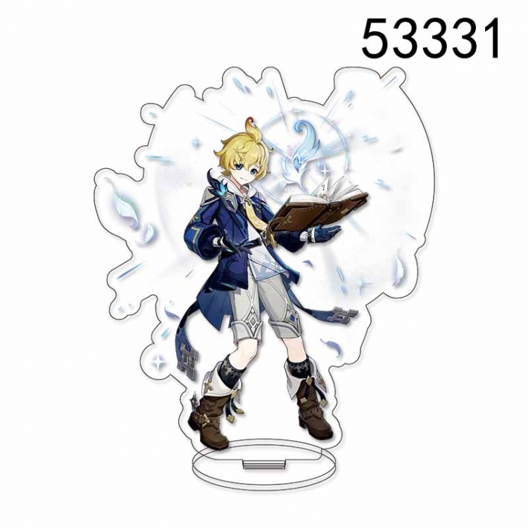 Genshin Impact Anime characters acrylic Standing Plates Keychain 15CM 53331