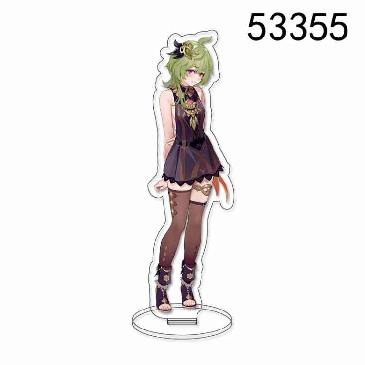 Genshin Impact Anime characters acrylic Standing Plates Keychain 15CM 53355