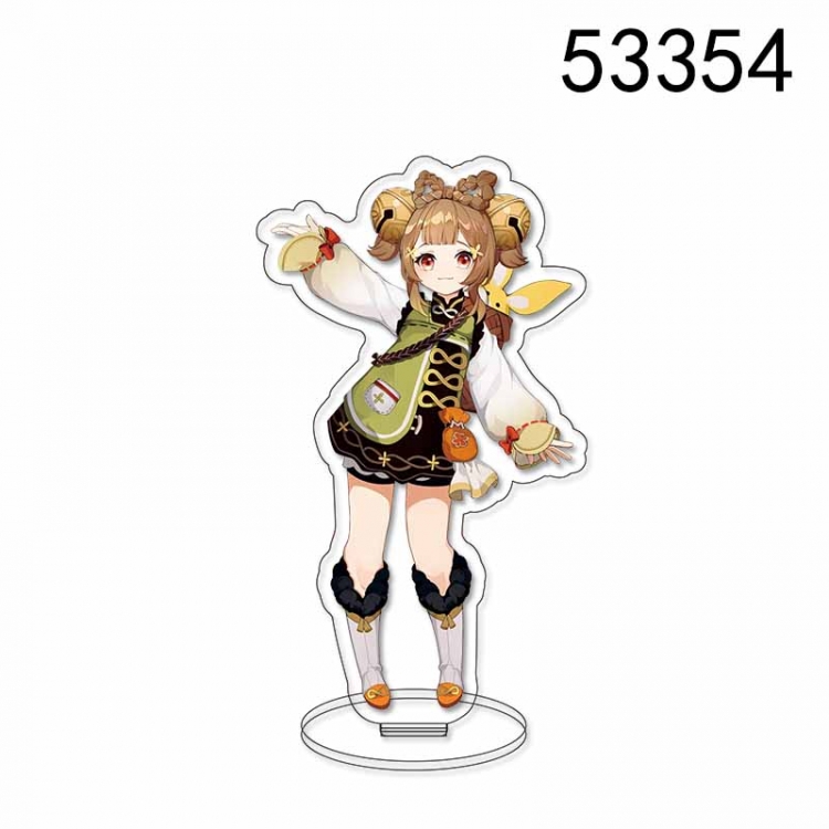 Genshin Impact Anime characters acrylic Standing Plates Keychain 15CM 53354