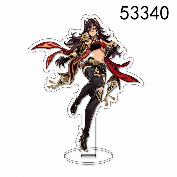 Genshin Impact Anime characters acrylic Standing Plates Keychain 15CM 53340