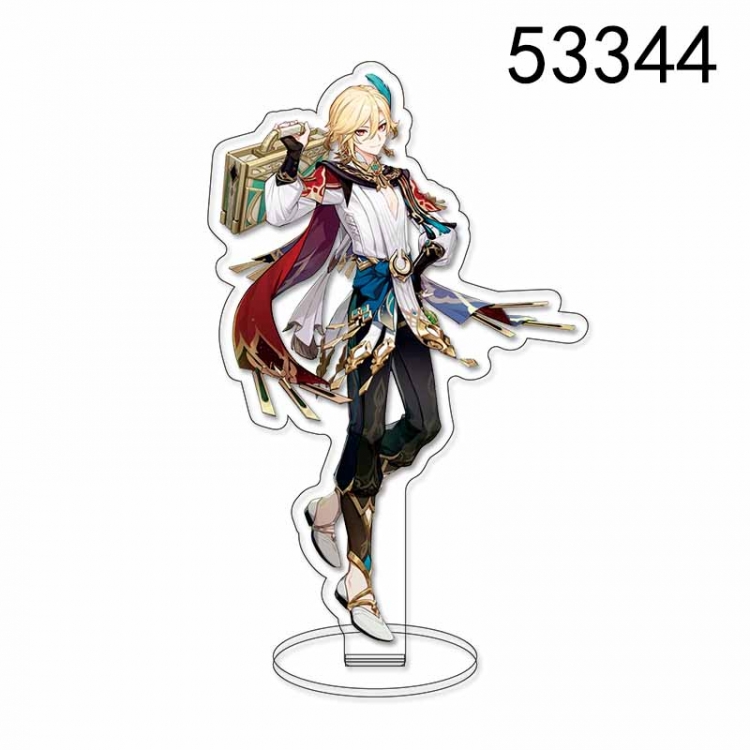 Genshin Impact Anime characters acrylic Standing Plates Keychain 15CM 53344