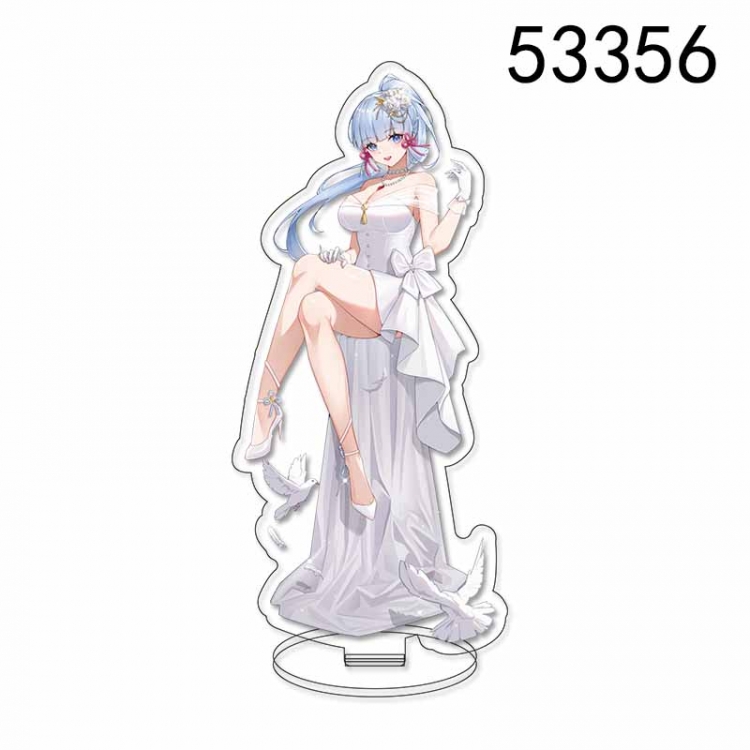 Genshin Impact Anime characters acrylic Standing Plates Keychain 15CM 53356