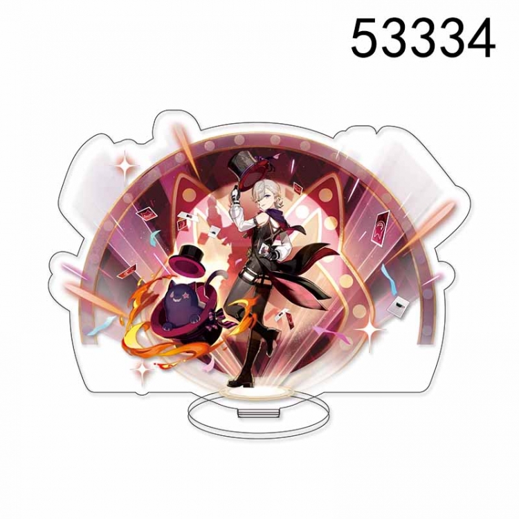 Genshin Impact Anime characters acrylic Standing Plates Keychain 15CM 53334