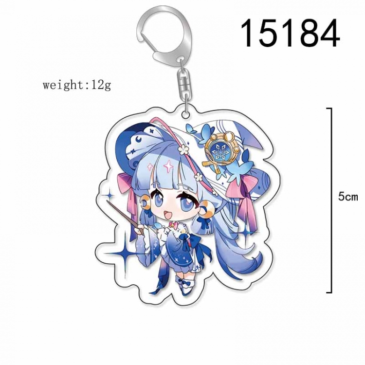 Genshin Impact Anime Acrylic Keychain Charm price for 5 pcs 15184