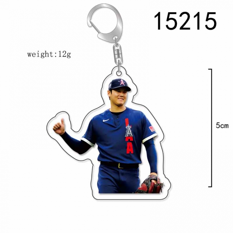 baseballer Anime Acrylic Keychain Charm price for 5 pcs 15215