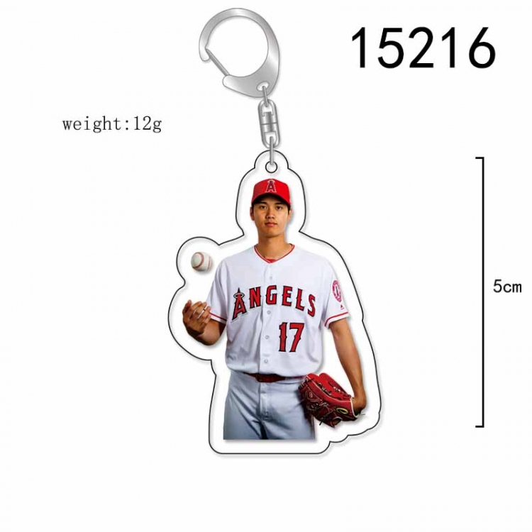 baseballer Anime Acrylic Keychain Charm price for 5 pcs 15216