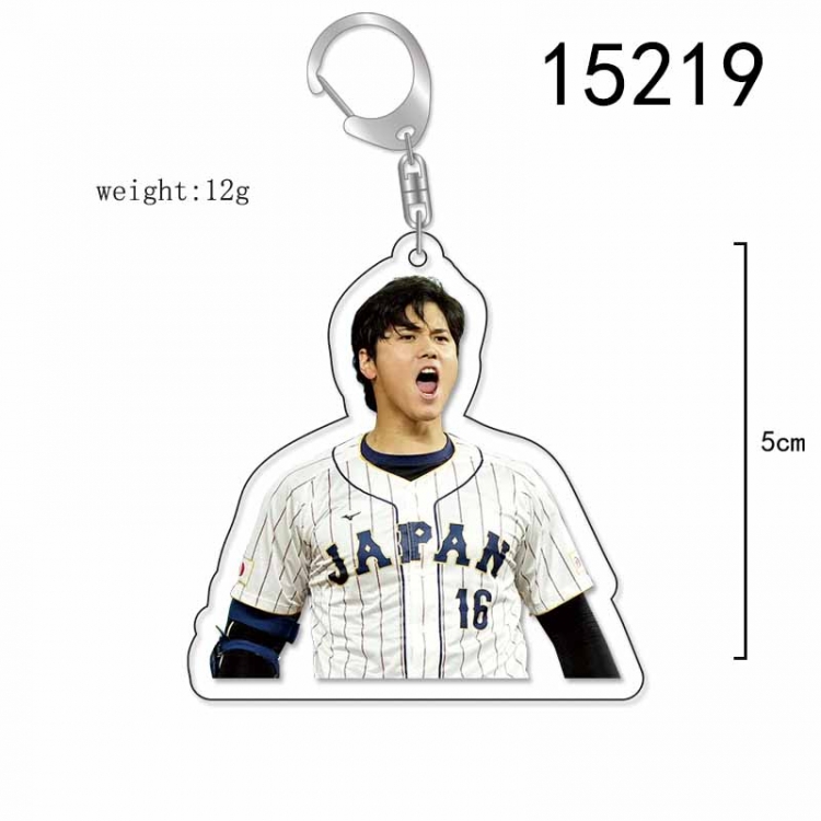 baseballer Anime Acrylic Keychain Charm price for 5 pcs 15219