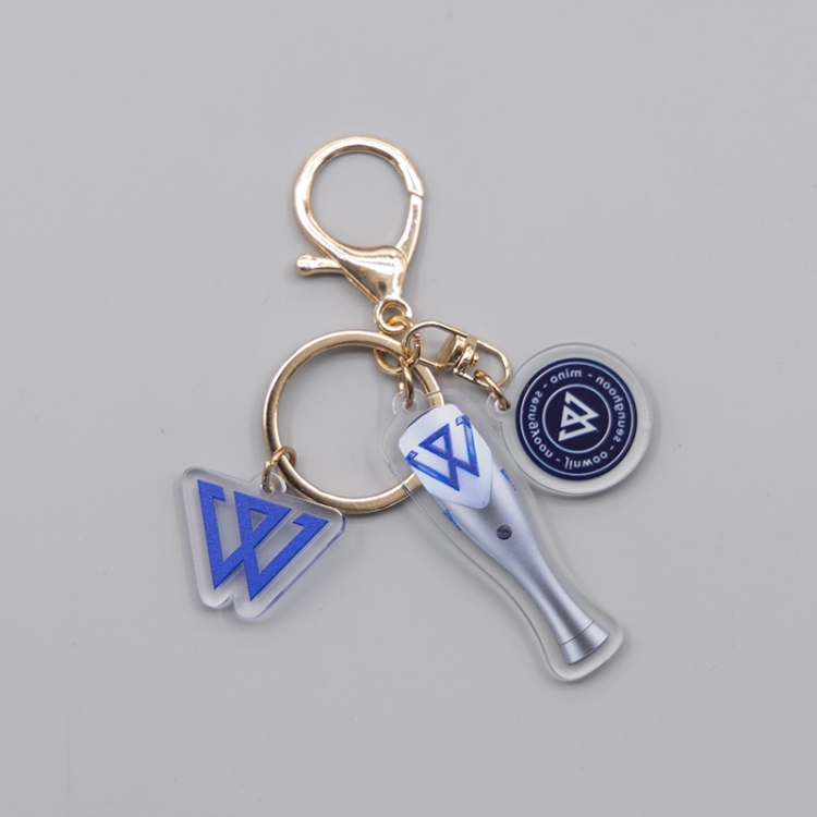 WINNER Star Surrounding Acrylic 3 Pendant Keychain Pendant price for 5 pcs A353