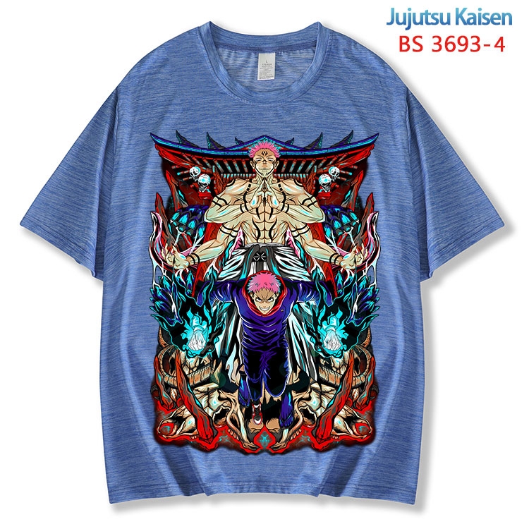 Jujutsu Kaisen  ice silk cotton loose and comfortable T-shirt from XS to 5XL BS-3693-4