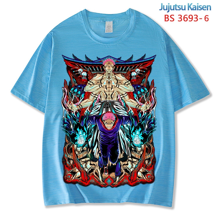 Jujutsu Kaisen  ice silk cotton loose and comfortable T-shirt from XS to 5XL BS-3693-6