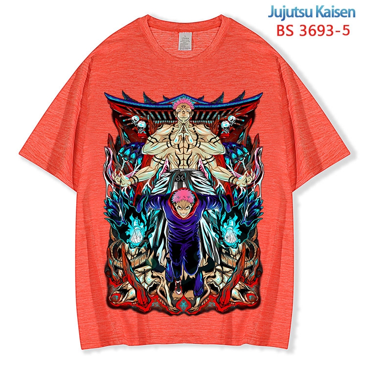 Jujutsu Kaisen  ice silk cotton loose and comfortable T-shirt from XS to 5XL BS-3693-5