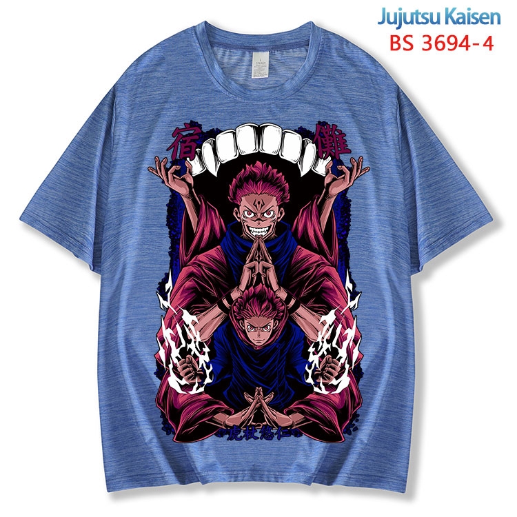 Jujutsu Kaisen  ice silk cotton loose and comfortable T-shirt from XS to 5XL BS-3694-4