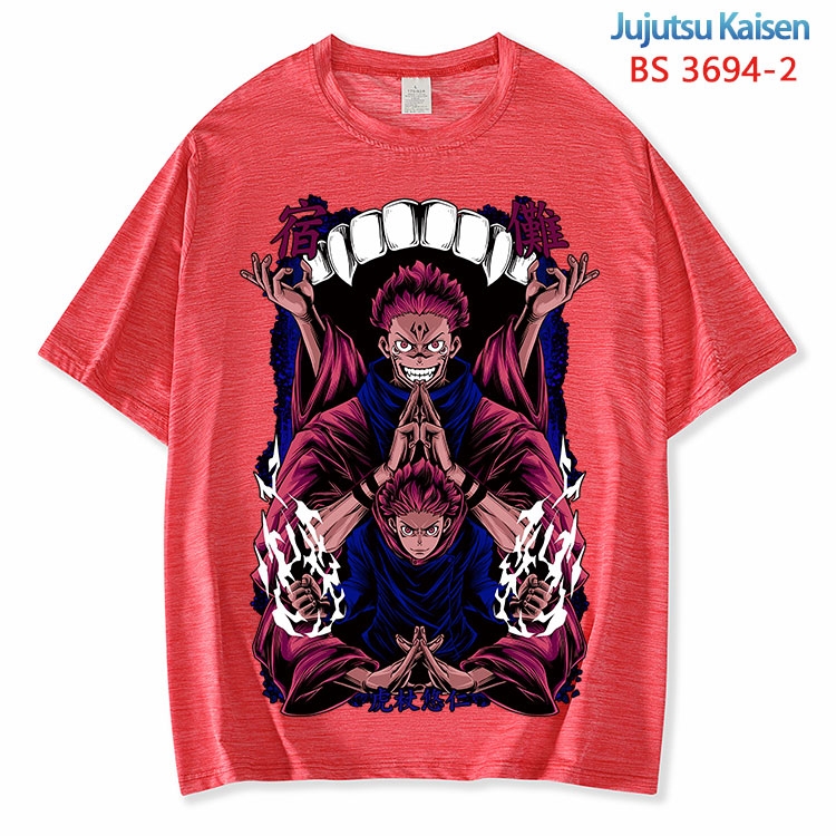 Jujutsu Kaisen  ice silk cotton loose and comfortable T-shirt from XS to 5XL BS-3694-2