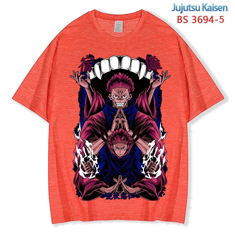 Jujutsu Kaisen  ice silk cotton loose and comfortable T-shirt from XS to 5XL BS-3694-5