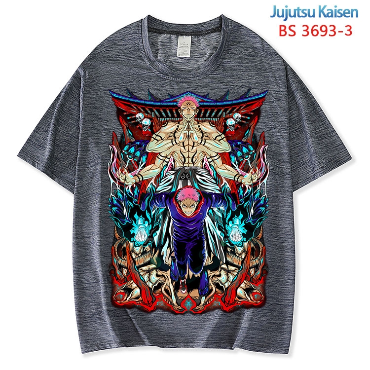 Jujutsu Kaisen  ice silk cotton loose and comfortable T-shirt from XS to 5XL  BS-3693-3