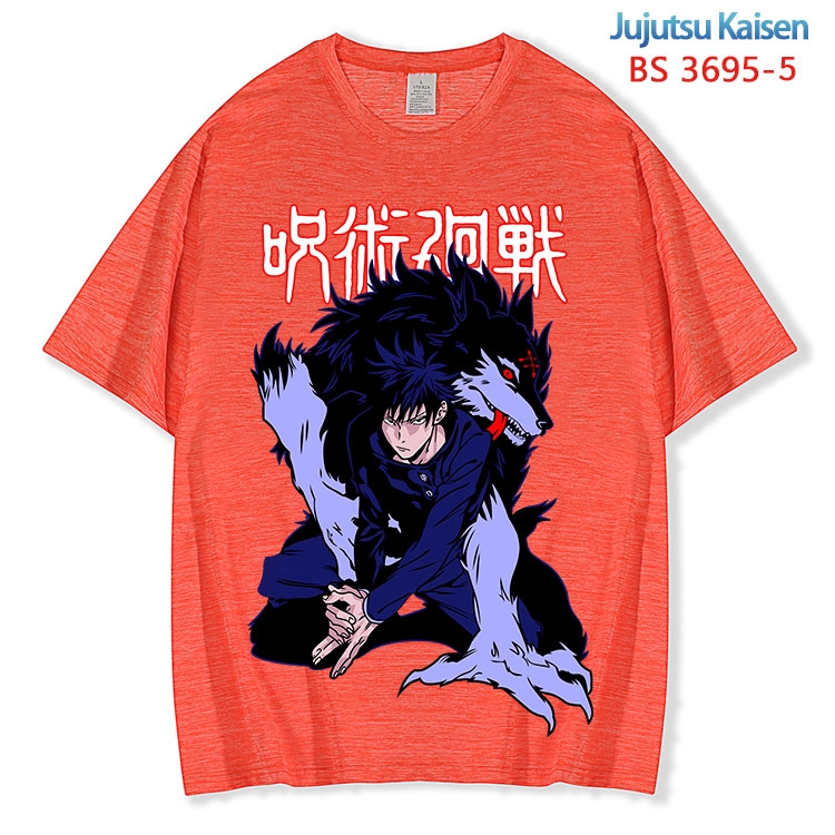 Jujutsu Kaisen  ice silk cotton loose and comfortable T-shirt from XS to 5XL BS-3695-5
