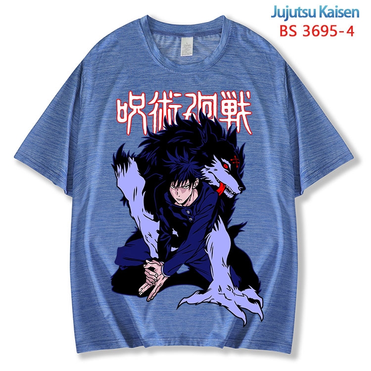 Jujutsu Kaisen  ice silk cotton loose and comfortable T-shirt from XS to 5XL BS-3695-4