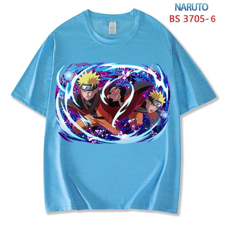Demon Slayer Kimets Anime peripheral pure cotton washed and worn T-shirt from S to 4XL BS-3705-6