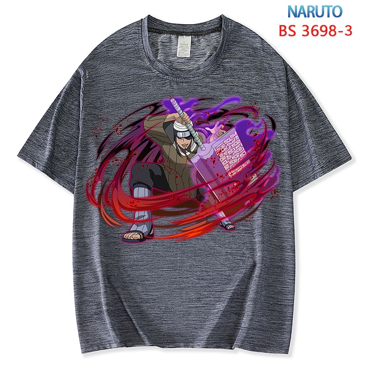 Naruto  ice silk cotton loose and comfortable T-shirt from XS to 5XL  BS-3698-3