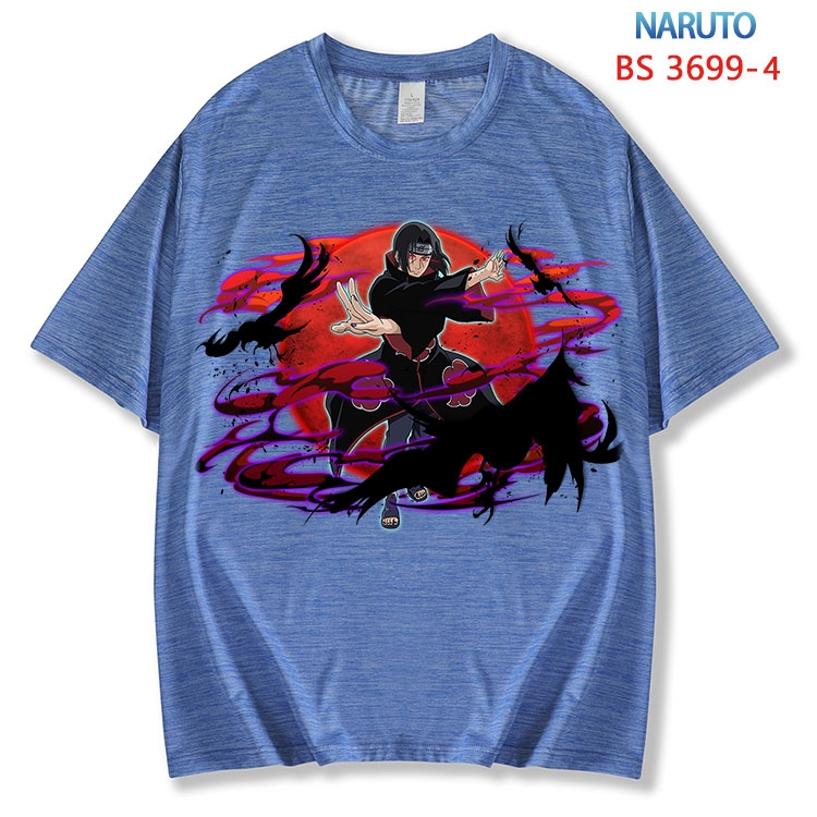Naruto  ice silk cotton loose and comfortable T-shirt from XS to 5XL BS-3699-4