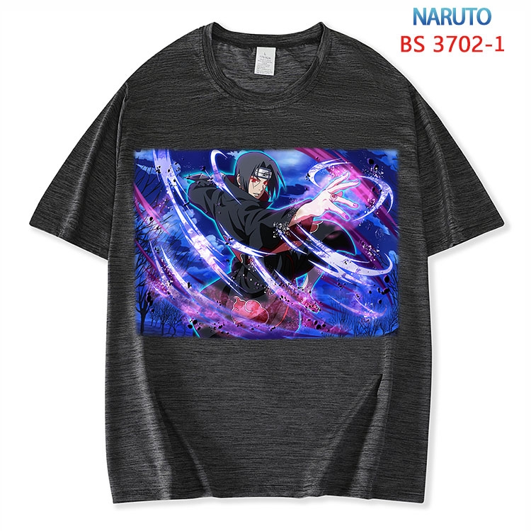 Naruto  ice silk cotton loose and comfortable T-shirt from XS to 5XL BS-3702-1