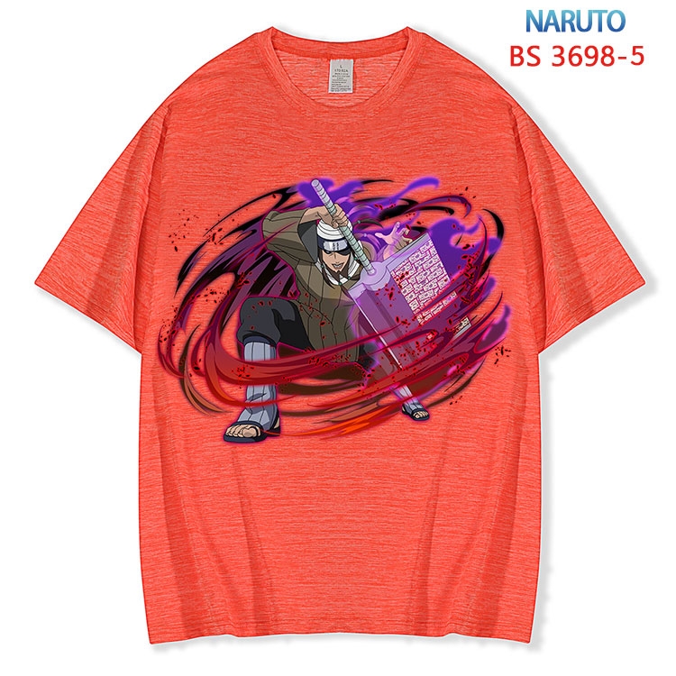 Naruto  ice silk cotton loose and comfortable T-shirt from XS to 5XL BS-3698-5