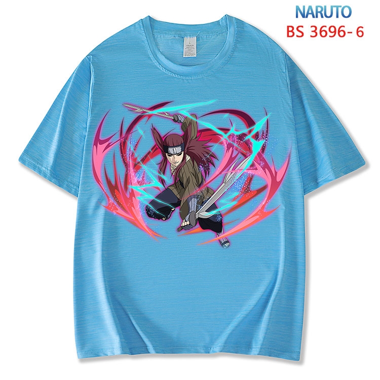 Naruto  ice silk cotton loose and comfortable T-shirt from XS to 5XL  BS-3696-6