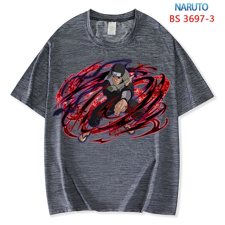 Naruto  ice silk cotton loose and comfortable T-shirt from XS to 5XL  BS-3697-3