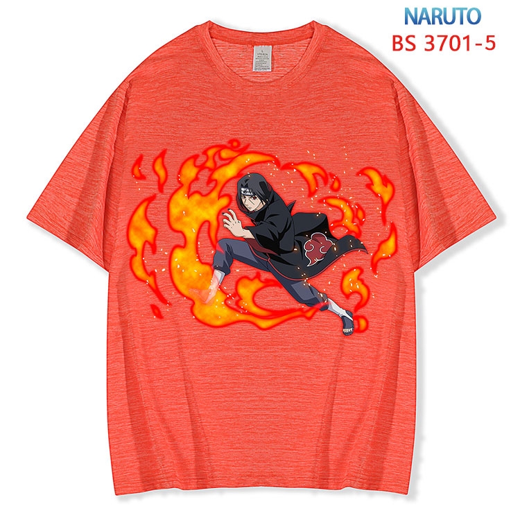 Naruto  ice silk cotton loose and comfortable T-shirt from XS to 5XL  BS-3701-5