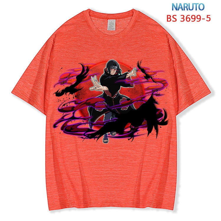 Naruto  ice silk cotton loose and comfortable T-shirt from XS to 5XL BS-3699-5