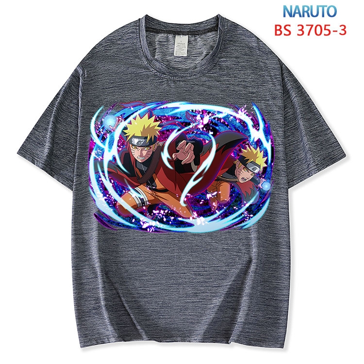 Naruto  ice silk cotton loose and comfortable T-shirt from XS to 5XL BS-3705-3