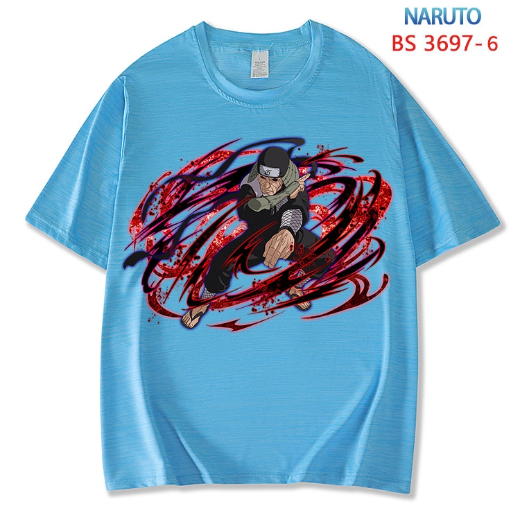 Naruto  ice silk cotton loose and comfortable T-shirt from XS to 5XL  BS-3697-6