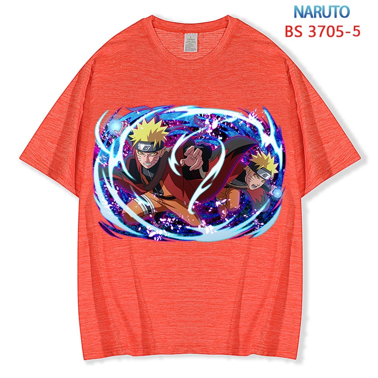 Naruto  ice silk cotton loose and comfortable T-shirt from XS to 5XL BS-3705-5