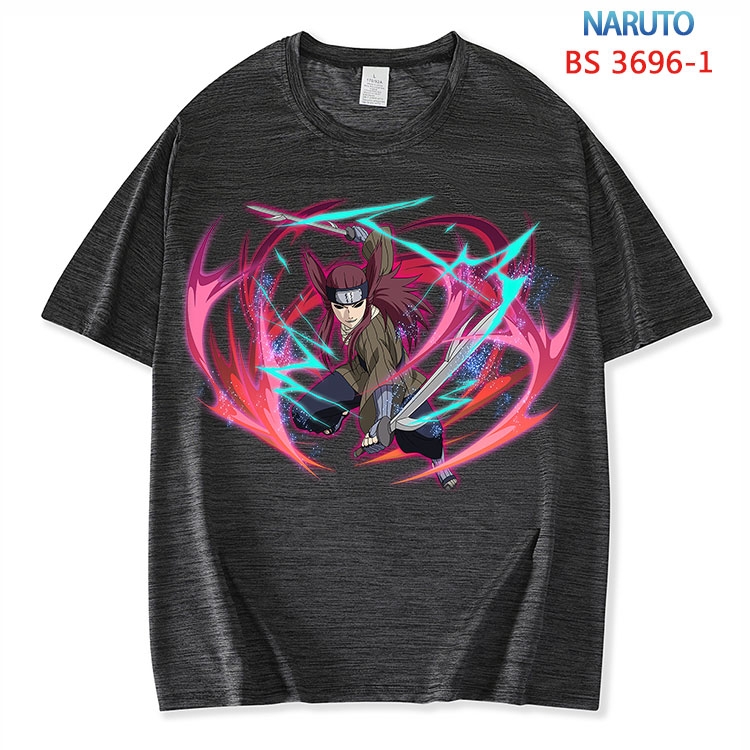 Naruto  ice silk cotton loose and comfortable T-shirt from XS to 5XL BS-3696-1