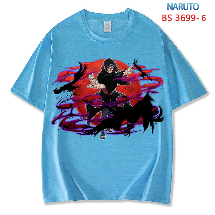 Naruto  ice silk cotton loose and comfortable T-shirt from XS to 5XL  BS-3699-6