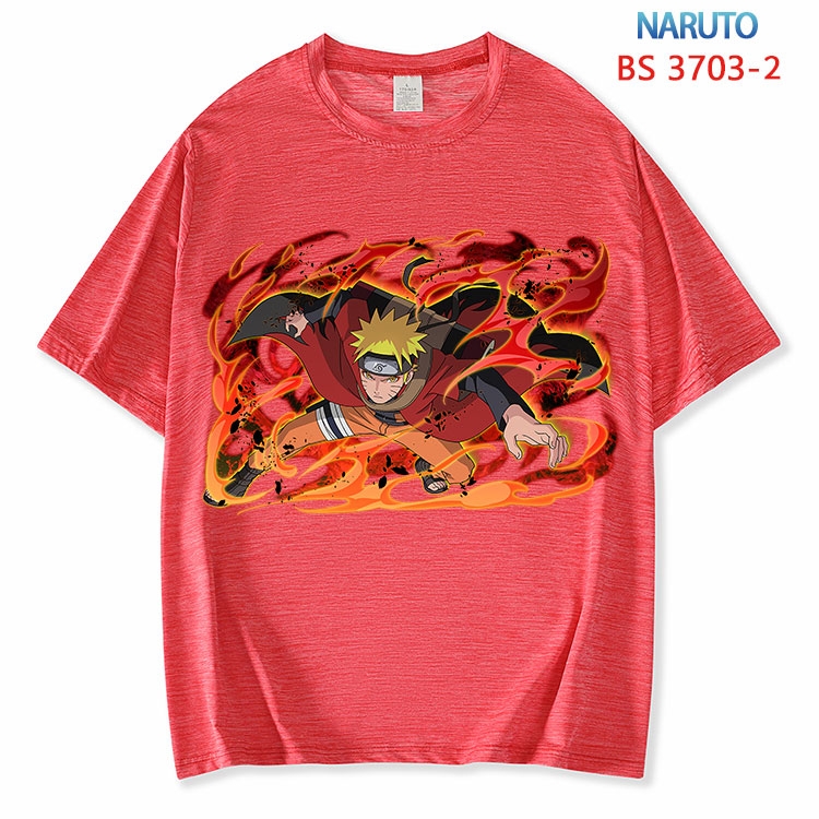Naruto  ice silk cotton loose and comfortable T-shirt from XS to 5XL  BS-3703-2