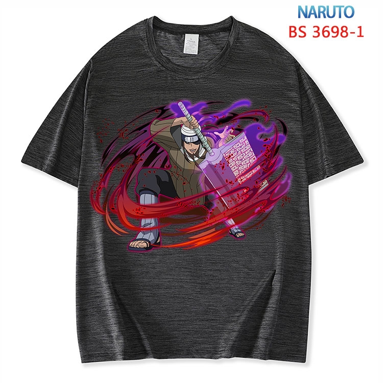 Naruto  ice silk cotton loose and comfortable T-shirt from XS to 5XL BS-3698-1
