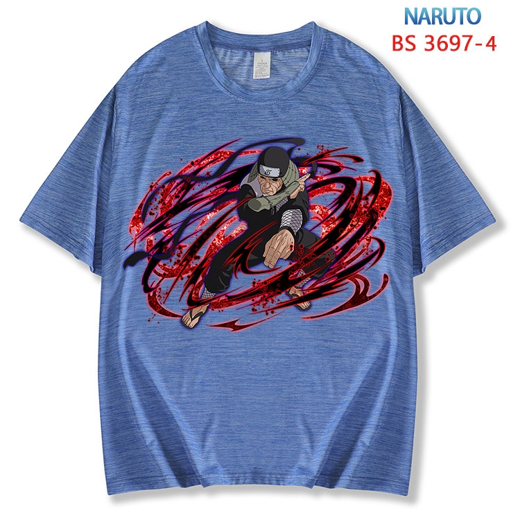 Naruto  ice silk cotton loose and comfortable T-shirt from XS to 5XL BS-3697-4