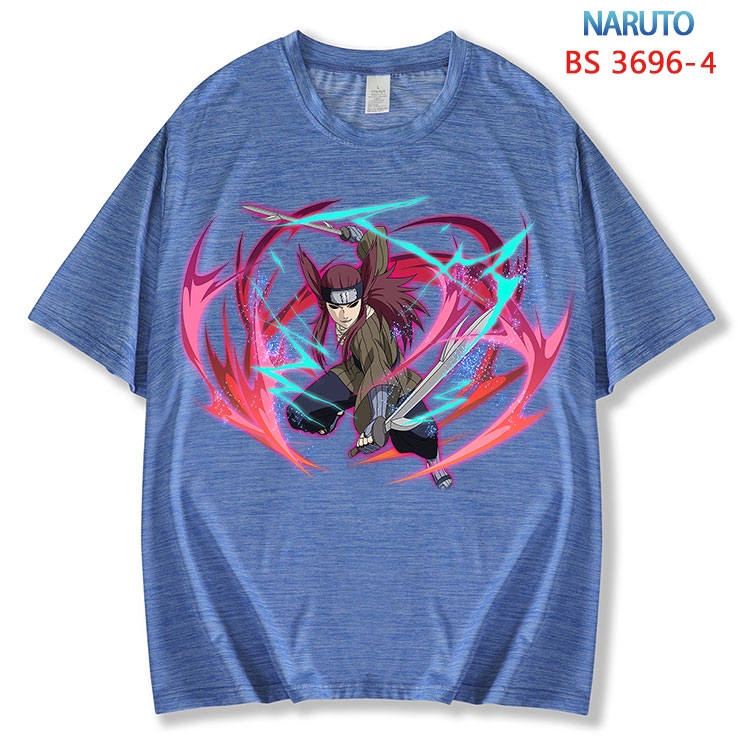 Naruto  ice silk cotton loose and comfortable T-shirt from XS to 5XL BS-3696-4