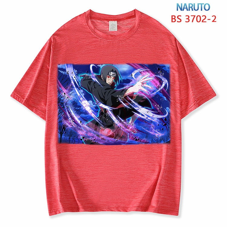 Naruto  ice silk cotton loose and comfortable T-shirt from XS to 5XL BS-3702-2
