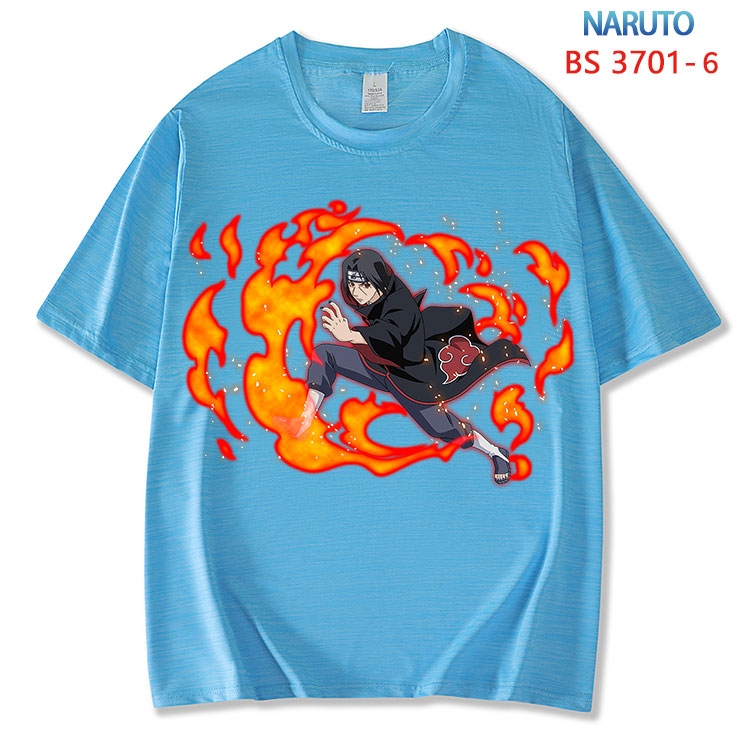 Naruto  ice silk cotton loose and comfortable T-shirt from XS to 5XL BS-3701-6
