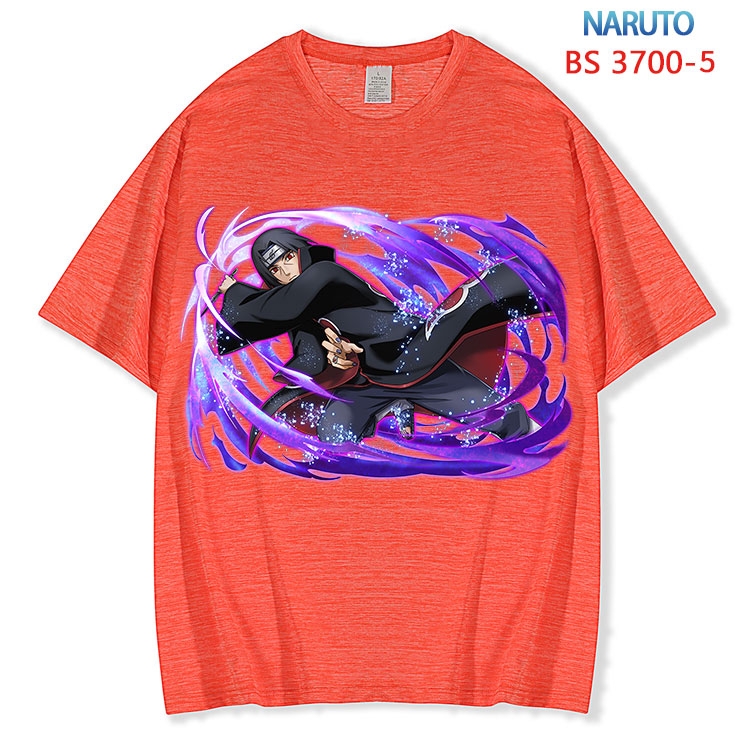 Naruto  ice silk cotton loose and comfortable T-shirt from XS to 5XL BS-3700-5