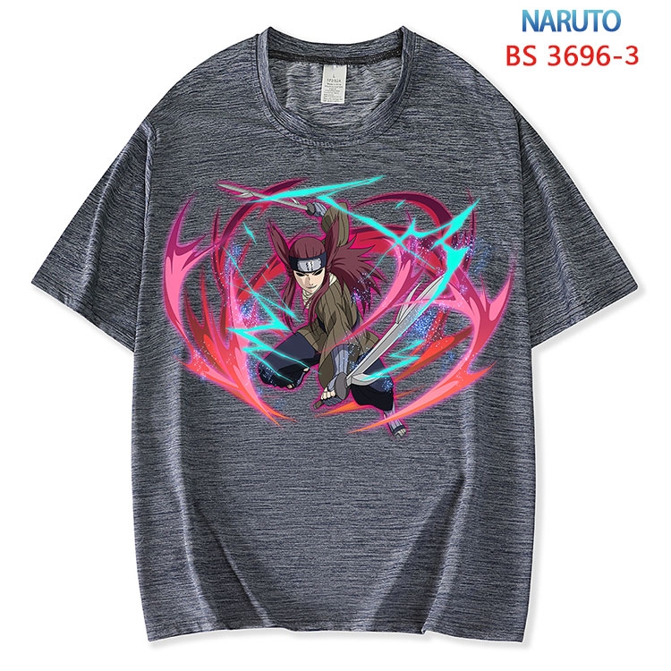 Naruto  ice silk cotton loose and comfortable T-shirt from XS to 5XL BS-3696-3