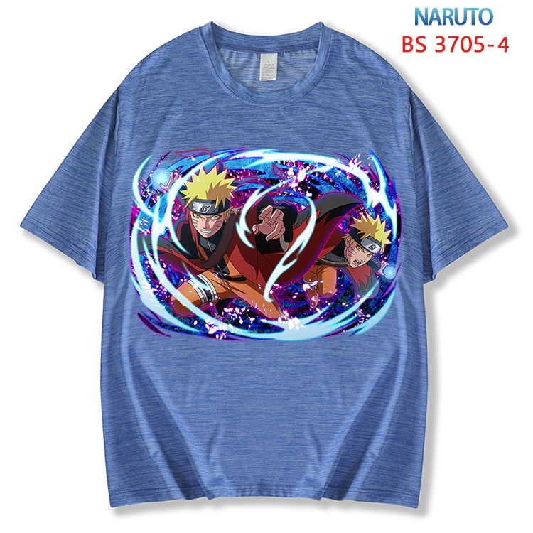 Naruto  ice silk cotton loose and comfortable T-shirt from XS to 5XL BS-3705-4