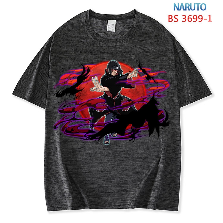 Naruto  ice silk cotton loose and comfortable T-shirt from XS to 5XL BS-3699-1