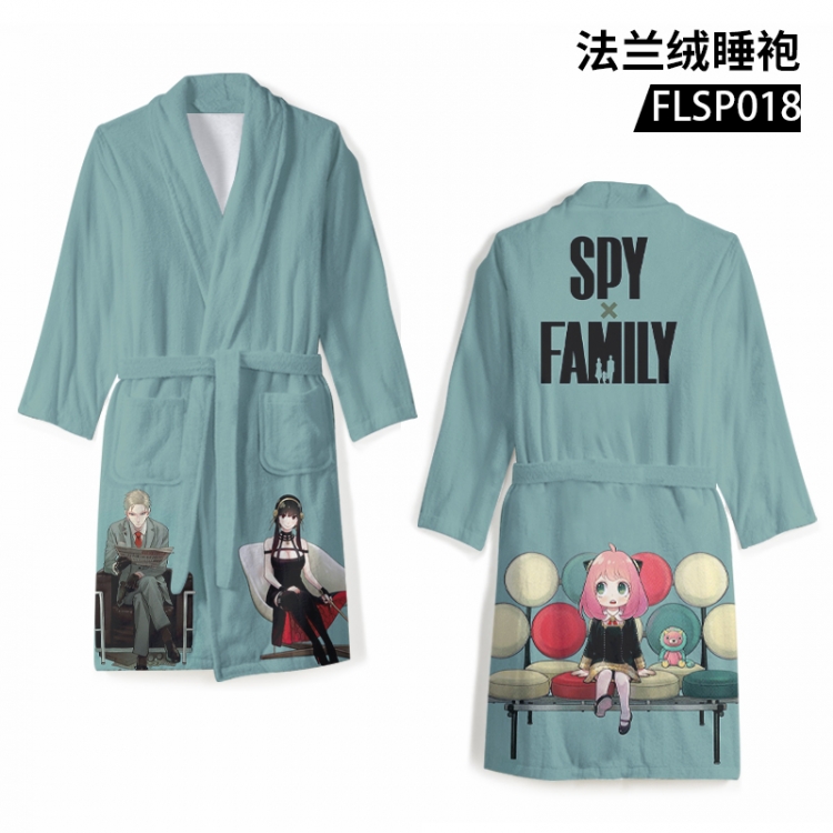 SPY×FAMILY Anime flannel pajamas support individual customization based on images FLSP018