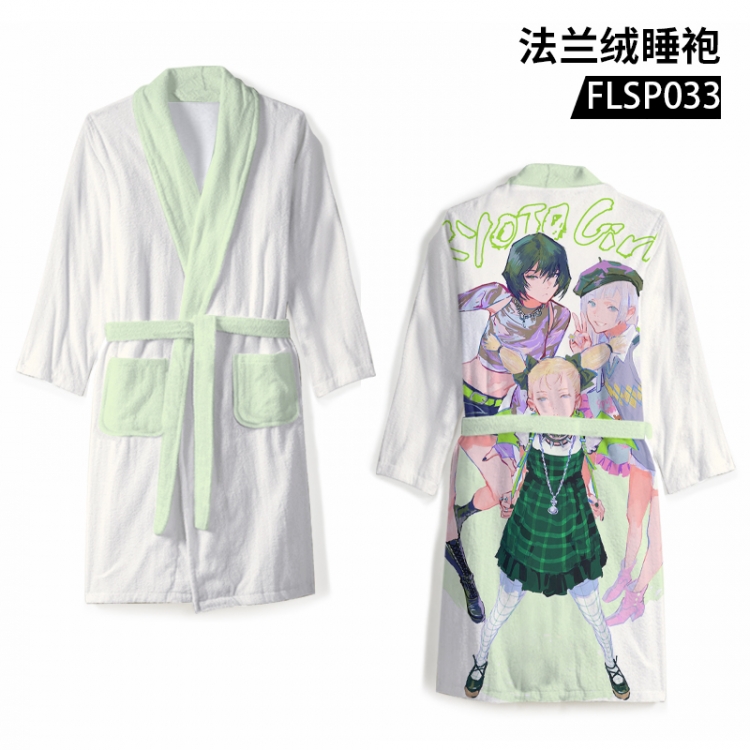 Jujutsu Kaisen  Anime flannel pajamas support individual customization based on images FLSP033