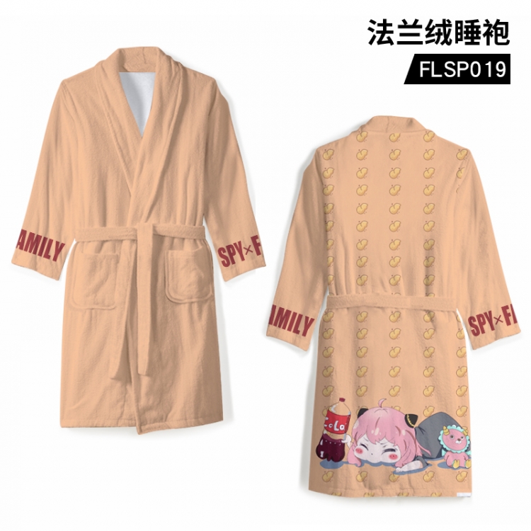 SPY×FAMILY Anime flannel pajamas support individual customization based on images FLSP019